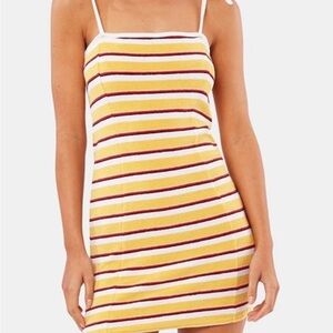 SOLID & STRIPED Cotton-Blend Terry Mini Dress